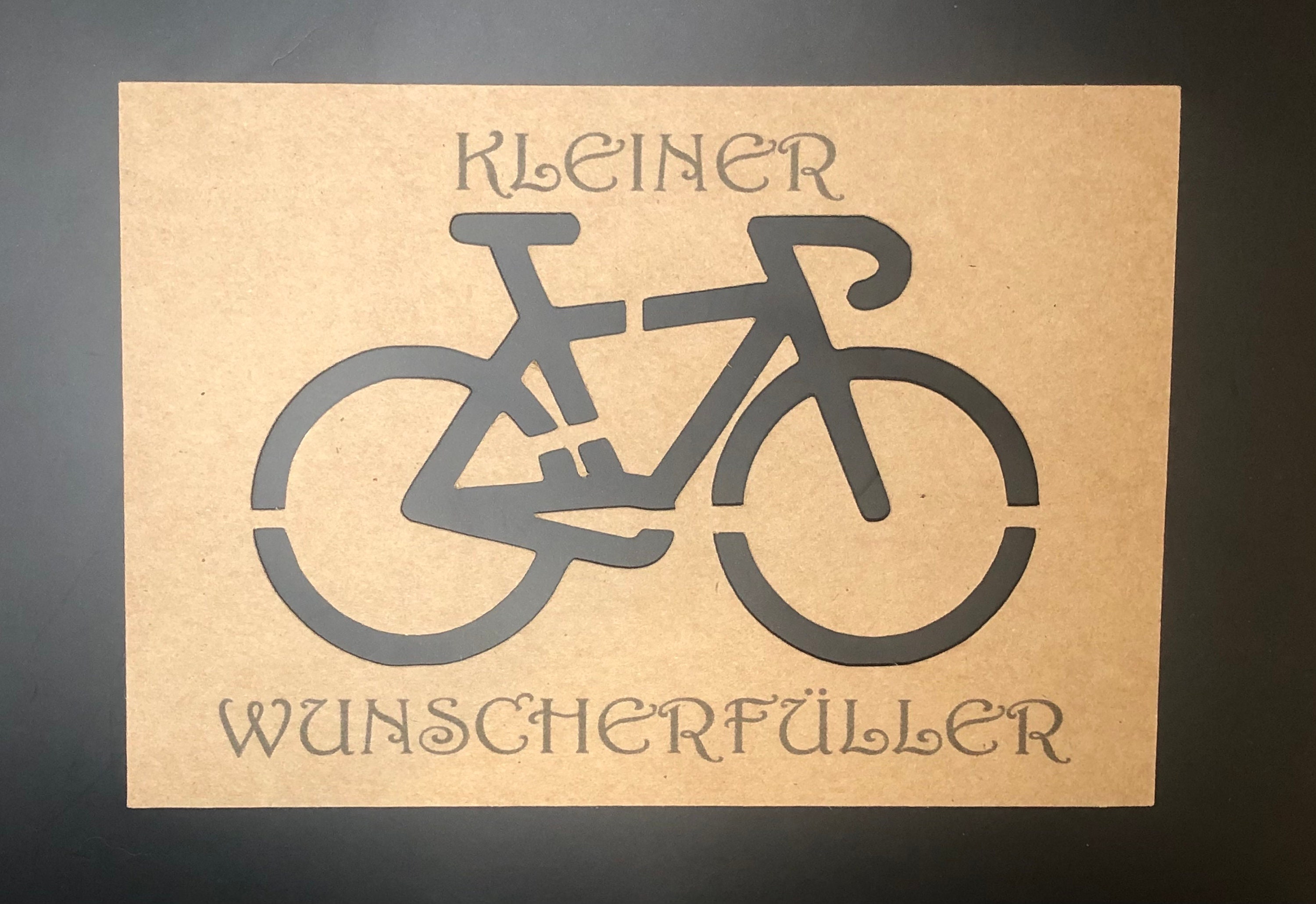 Geldgeschenk Geburtstag Fahrrad Wunscherfüller Geschenk zum verschenken