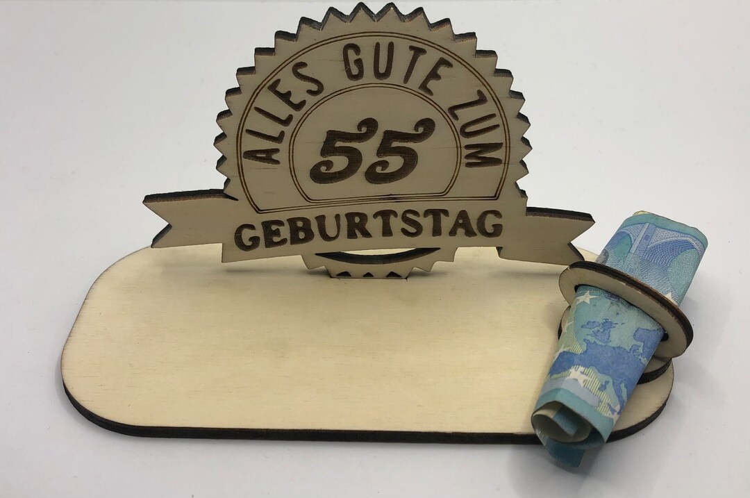 55. Geburtstagskarte Mit Einhorn – Lustige Karte Für Frauen, Mama, Freundin, Schwester, 12,7x17,8 Cm