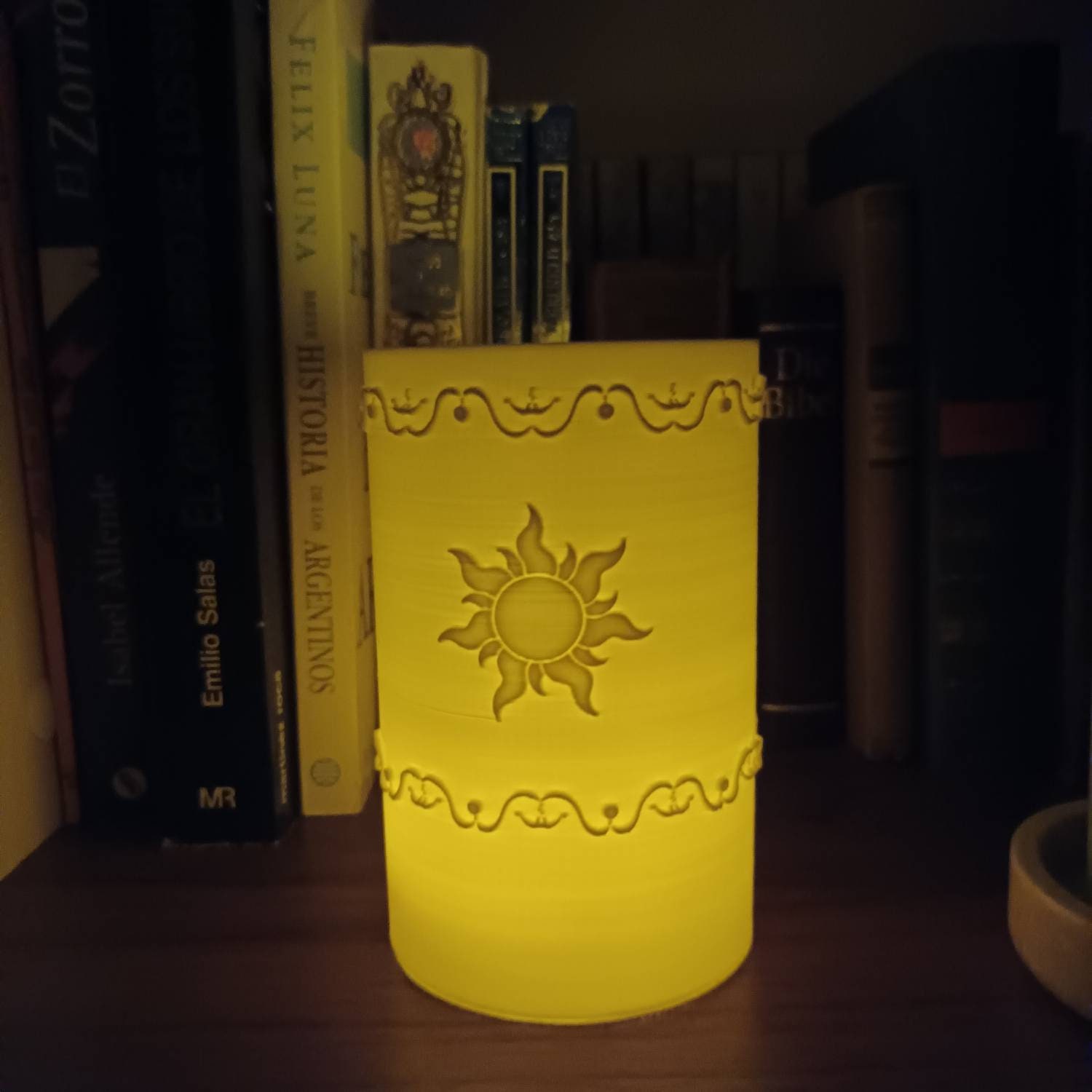 3D print Rapunzel (Tangled) lantern floating lights tealight LED