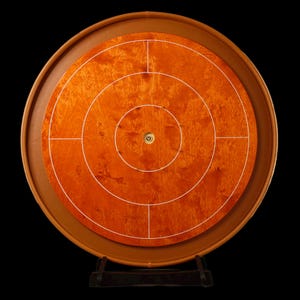 Woodestic Crokinole Tournament – Silver Set - Cherry Board