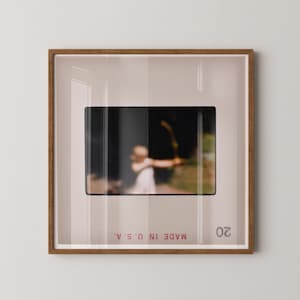 Shoot Your Shot - Print of Vintage Kodak Slide, Photography Art Print, Retro Photography the 1950s, Archery, Empowerment Art