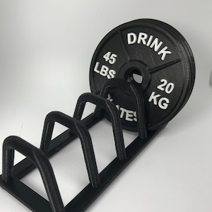Drink Plates Horizontal Stand