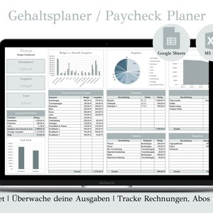 Salary planner German