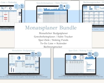 Bundle Monthly Budget Planner