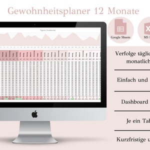 Ultimate habit planner German