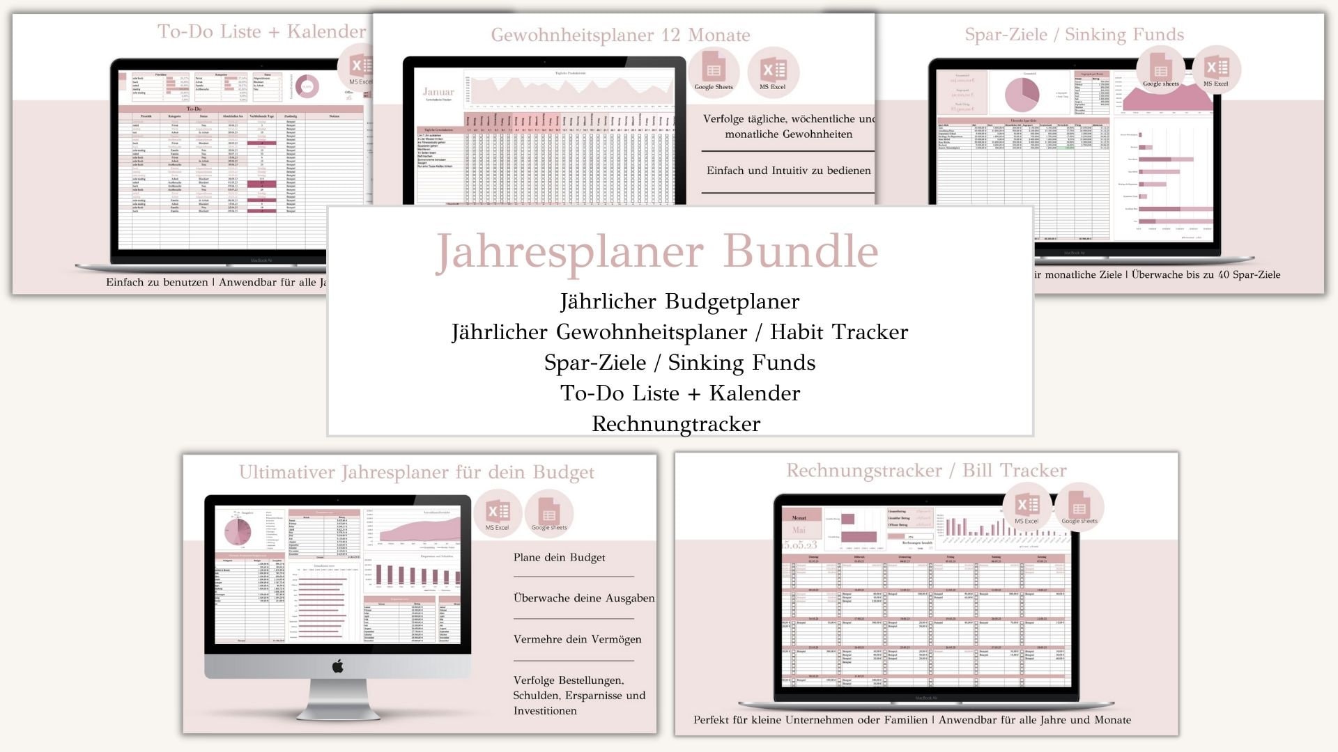 Bundle Annual Budget Planner