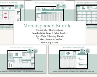 Bundle Monthly Budget Planner