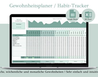 Gewohnheitsplaner Deutsch