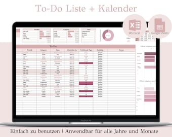 To-do list and calendar