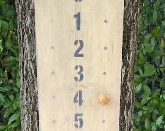 Pétanque scoreboard - scoreboard