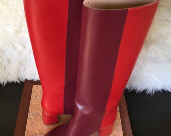 レッドバレンチノ RED VALENTINO ロングブーツ SIZE 37 23.5cm