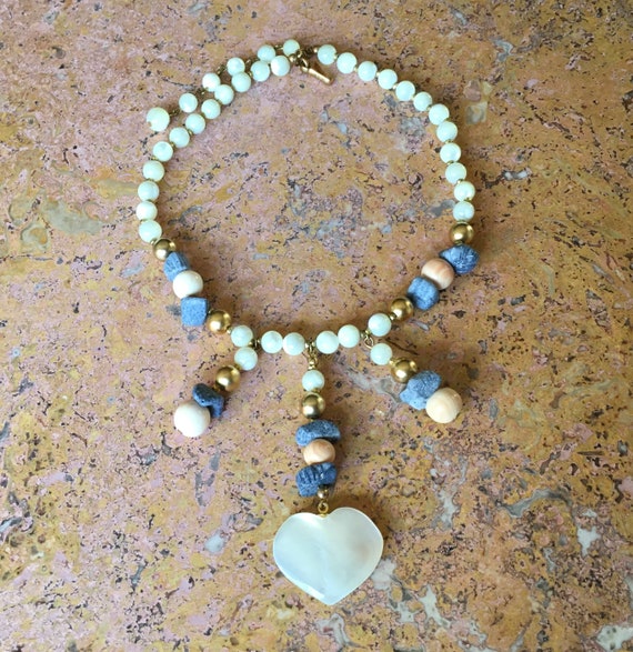 Signed Miriam Haskell Multi Color Stones & Beads … - image 2