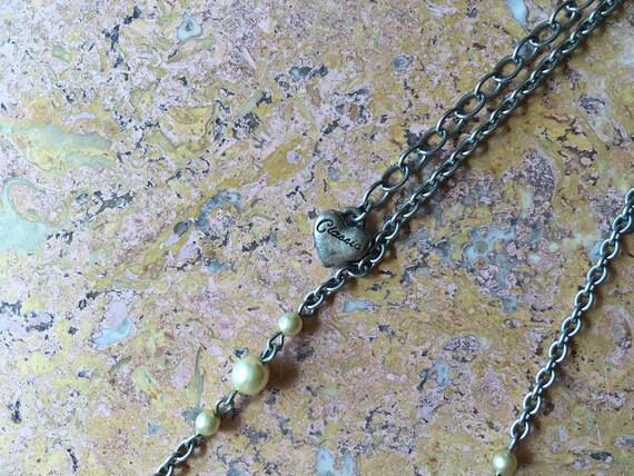 Classic Hardware Signed Victorian Retro Style Nec… - image 2