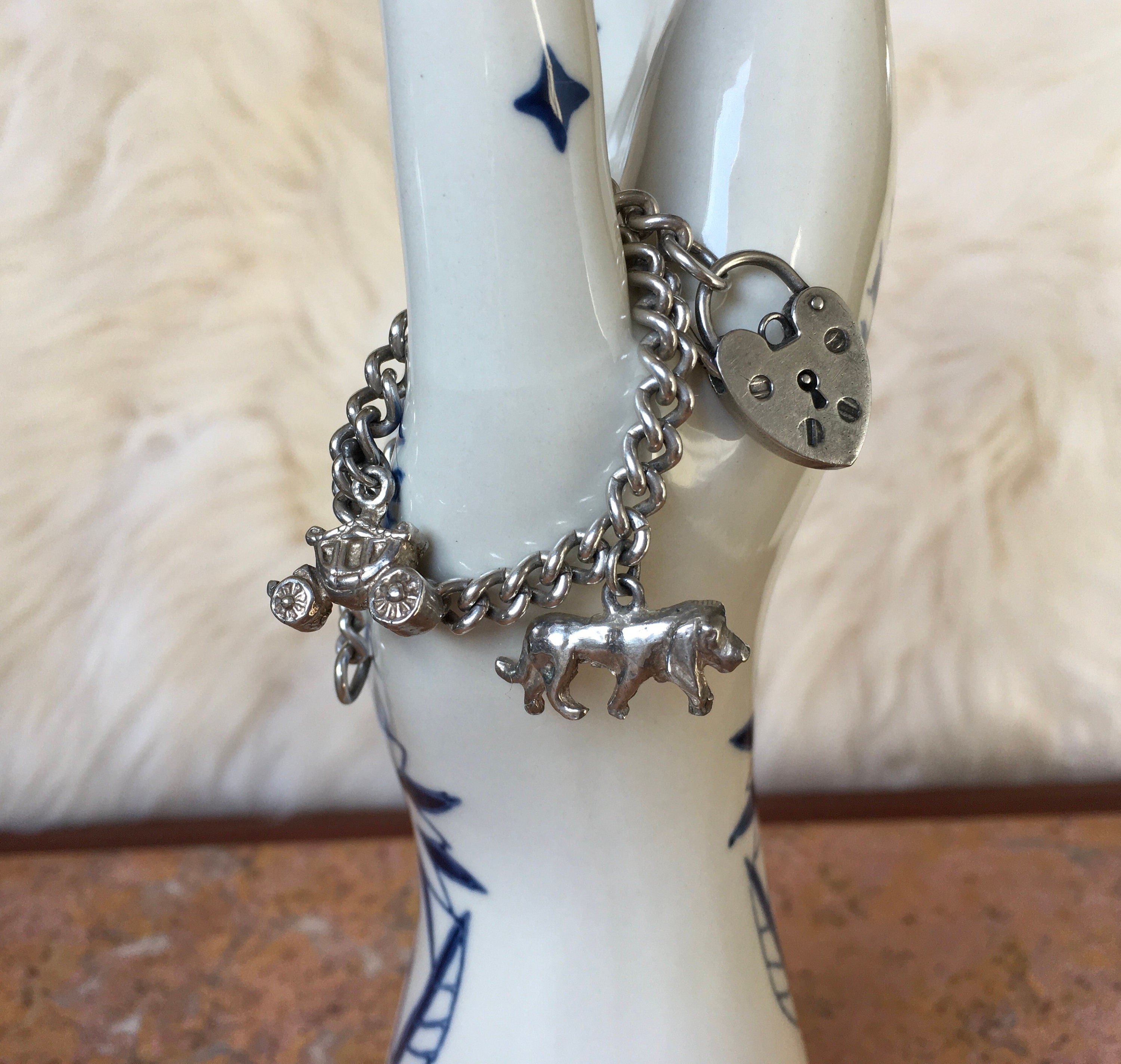★HARANG★ Silver HalfHalf Chain Bracelet Amazon.com: H&Beautimer Men's 925 Sterling Silver Bracelet