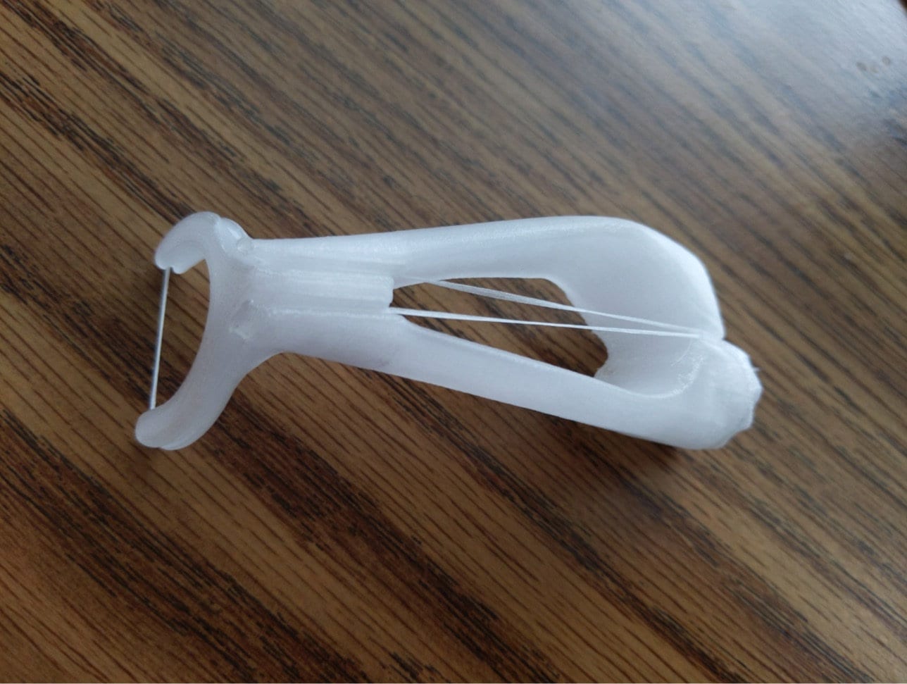 Dental Floss Pick reusable With Tightener Screw Works With Any Floss Save  the Planet - Etsy UK