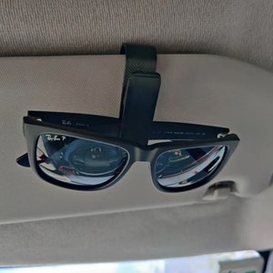 Brillenclip für Auto Sonnenvisier, Sonnenbrillenhalter Clip Magnet