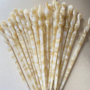 Hairpin, hair stick, hair stick, cellulose acetate, high-quality processed hair pin, sushi stick, chignon hair pin, hair pin, hair pin from Japan