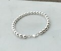 8 mm Bead Solid 925 Sterling Silver Set of Silver Ball Spinner Bracelet, Silver 8mm Bead Bracelet, Chunky Ball Bangle,Bridesmaid bracelet, product logo