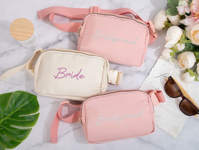 Custom Embroidery Fanny Packbachelorette Fanny Packship Bag Etsy