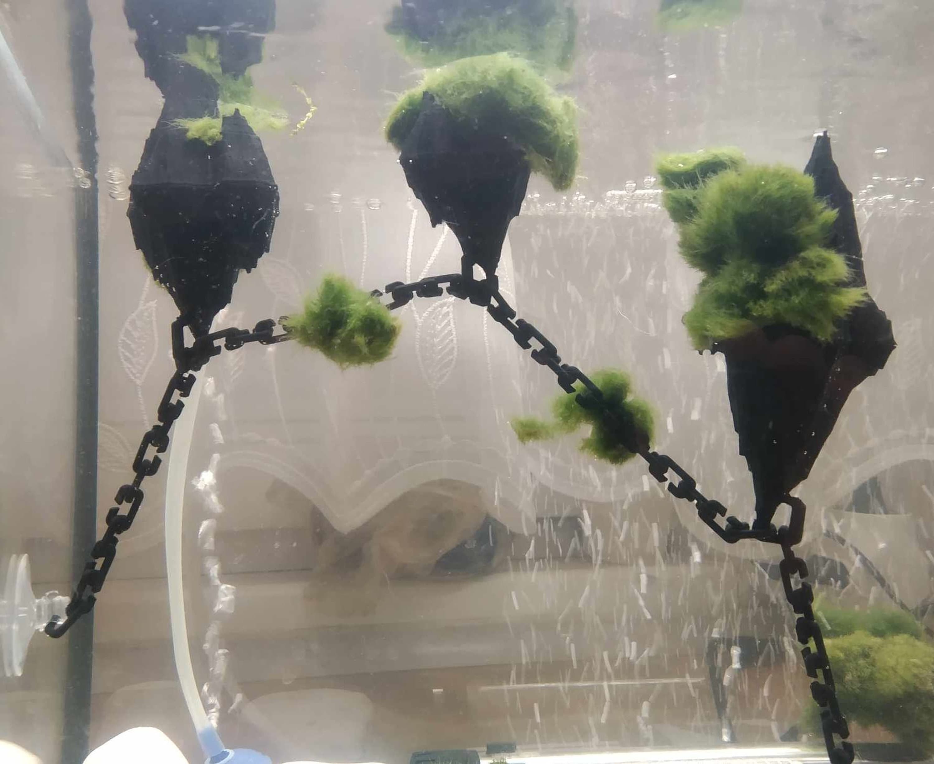 Ornament for Decorating the Aquarium. Floating Rocks/set. Any Chain ...