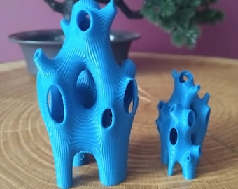 Ornament to decorate the terrarium etc. Tree with holes - big, small - jumping spider - tarantula - stick insect, etc