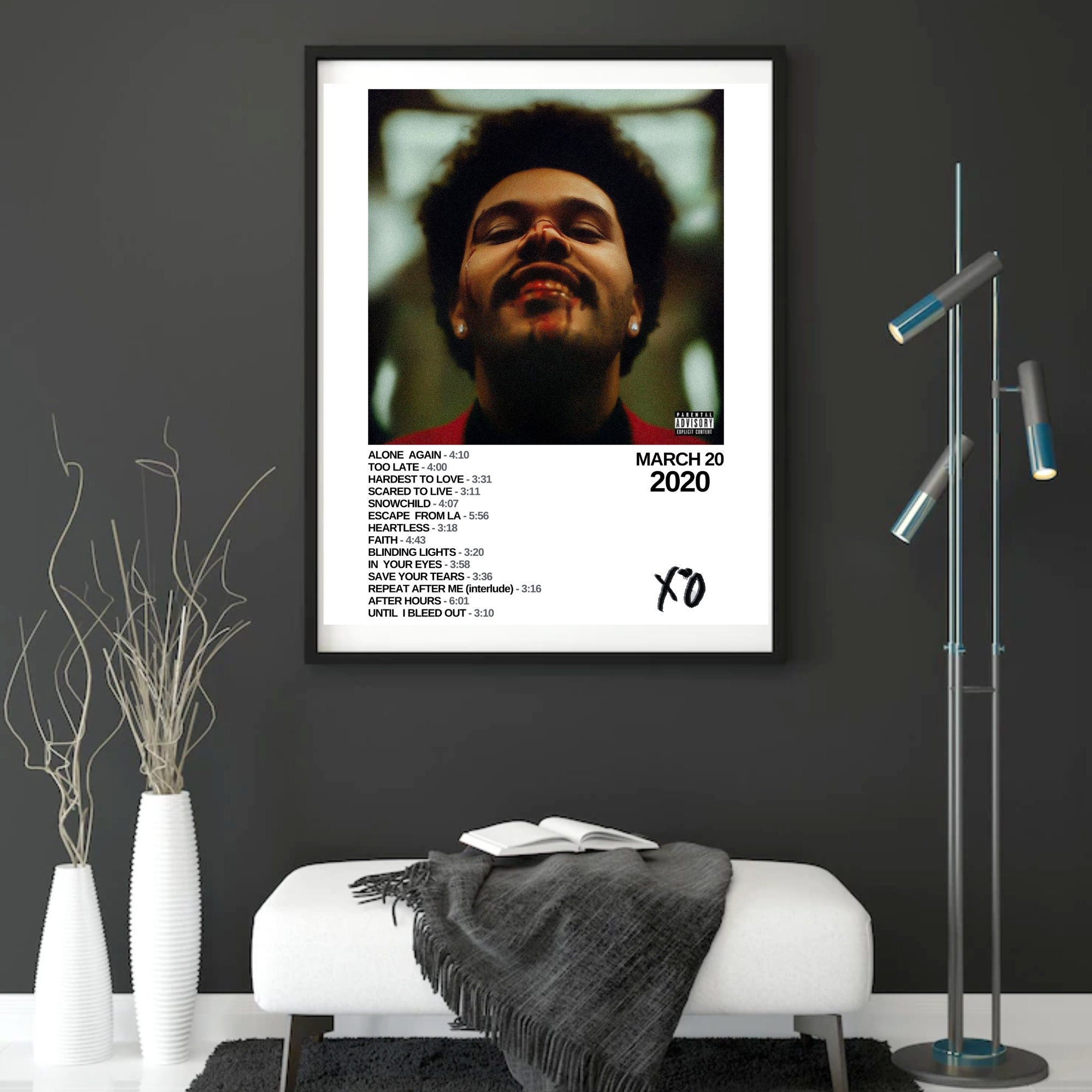 The Weeknd 'Alone Again' Poster - Defining