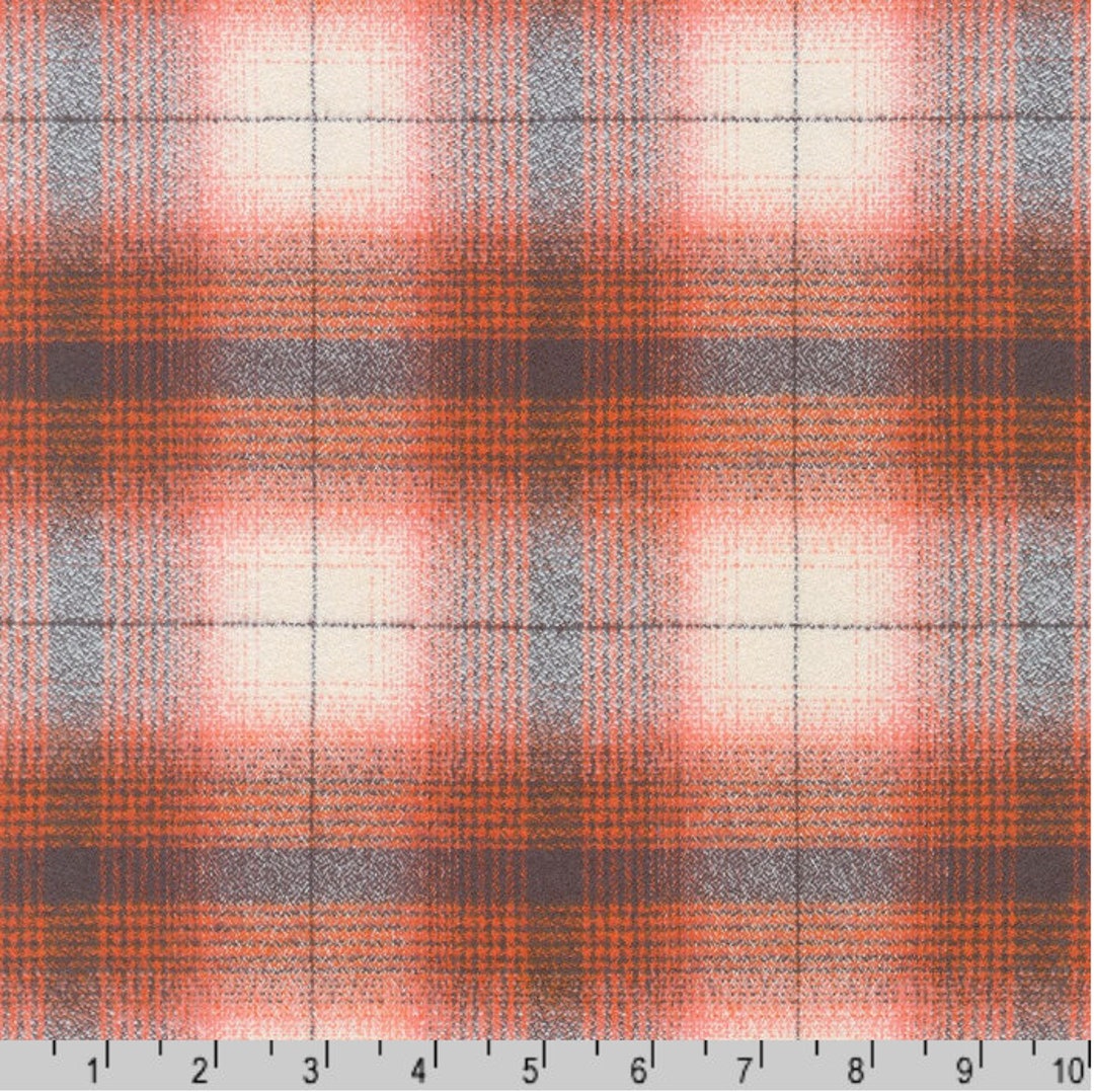 Sienna Mammoth Flannel by the Yard 100 Cotton, 'sienna' by Robert