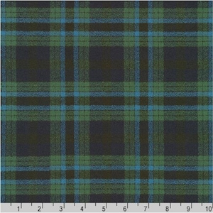 Ocean - Mammoth Flannel  by the Yard -  100% Cotton, &#39;Ocean&#39; by Robert Kaufman