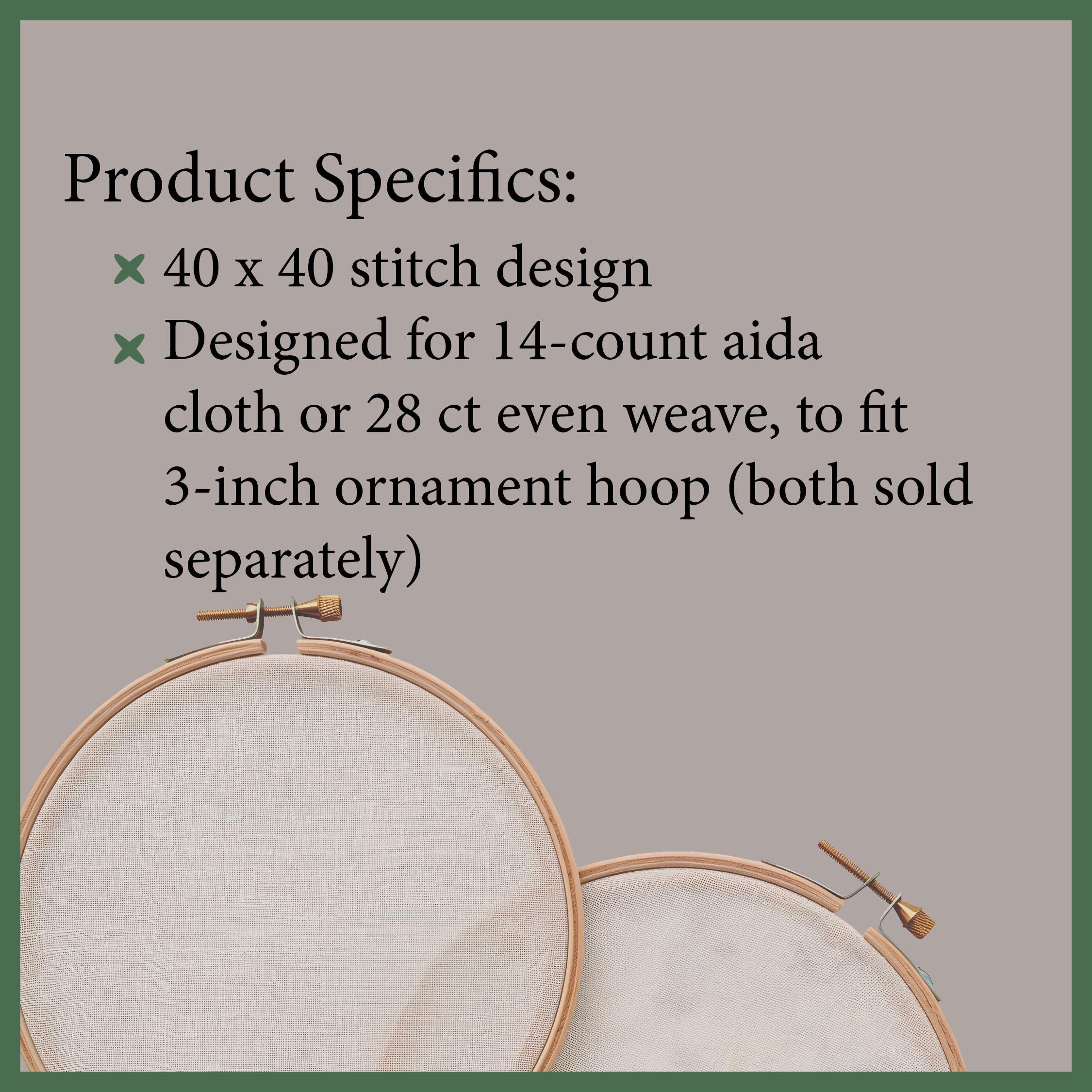 Heated Rivalry | Cross Stitch Pattern, Ornament (PDF Download) - Etsy
