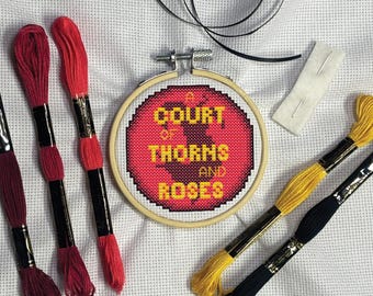ACOTAR | Cross Stitch Kit + Pattern (ACOTAR)