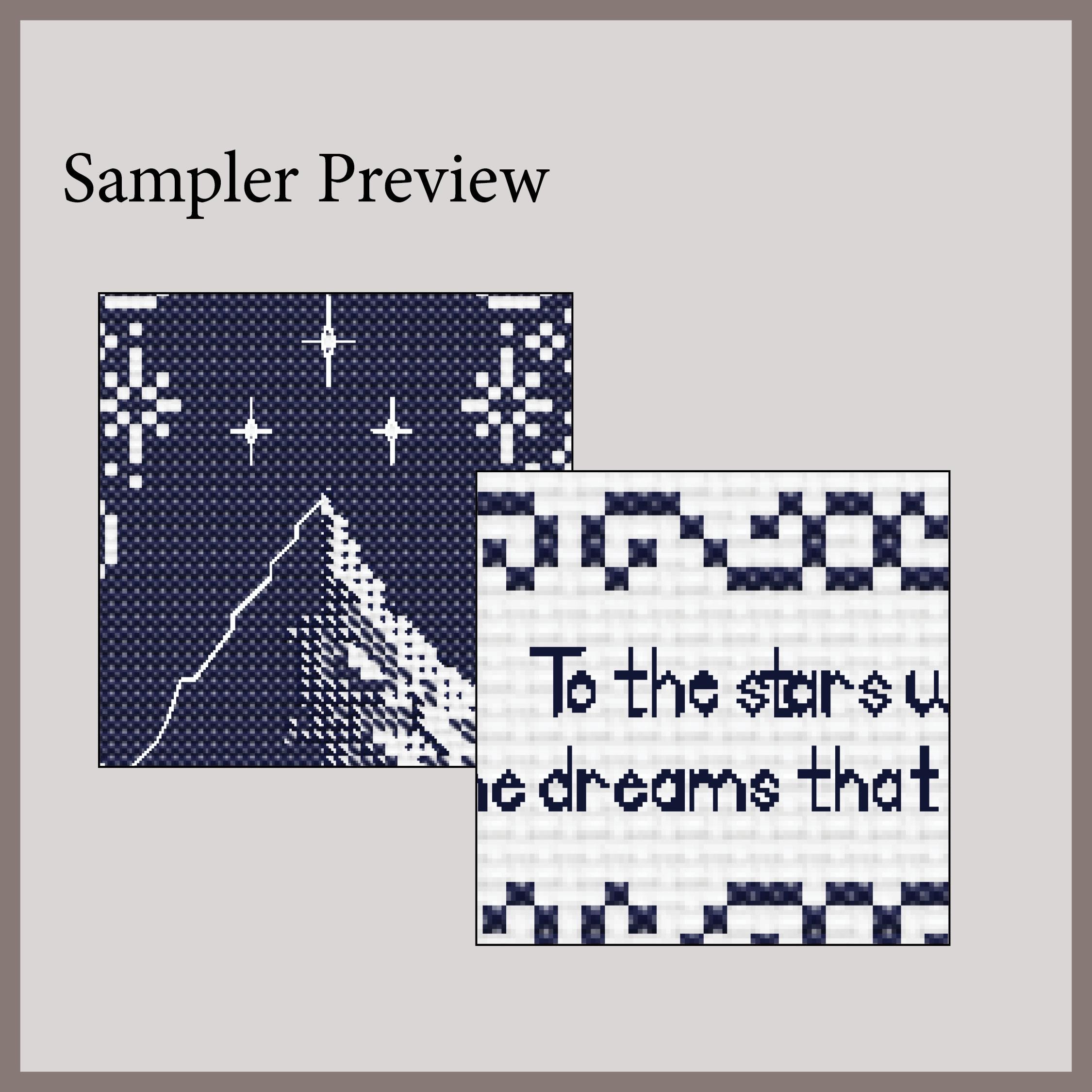 Velaris Sampler (ACOTAR) | Cross Stitch Pattern PDF - Etsy