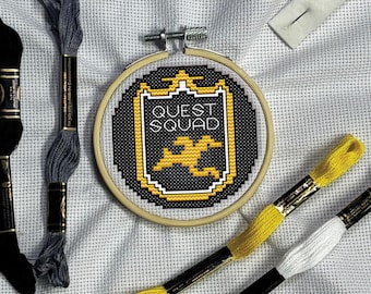 Quest Squad: Cross Stitch Kit + Pattern (Empyrean Series)