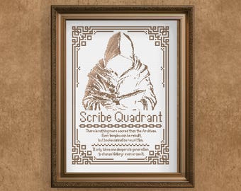 Scribe Quadrant (Empyrean) | Cross Stitch Pattern PDF