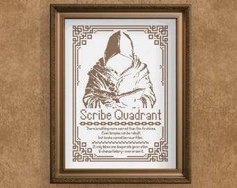 Scribe Quadrant (Empyrean) | Cross Stitch Pattern PDF