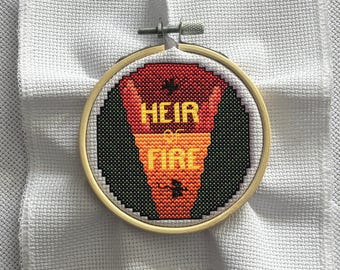 HoF | Cross Stitch Pattern, Ornament (PDF Download)