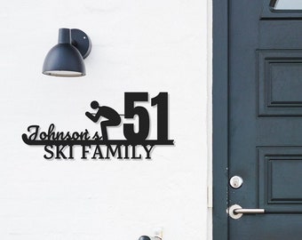 Ski House Sign