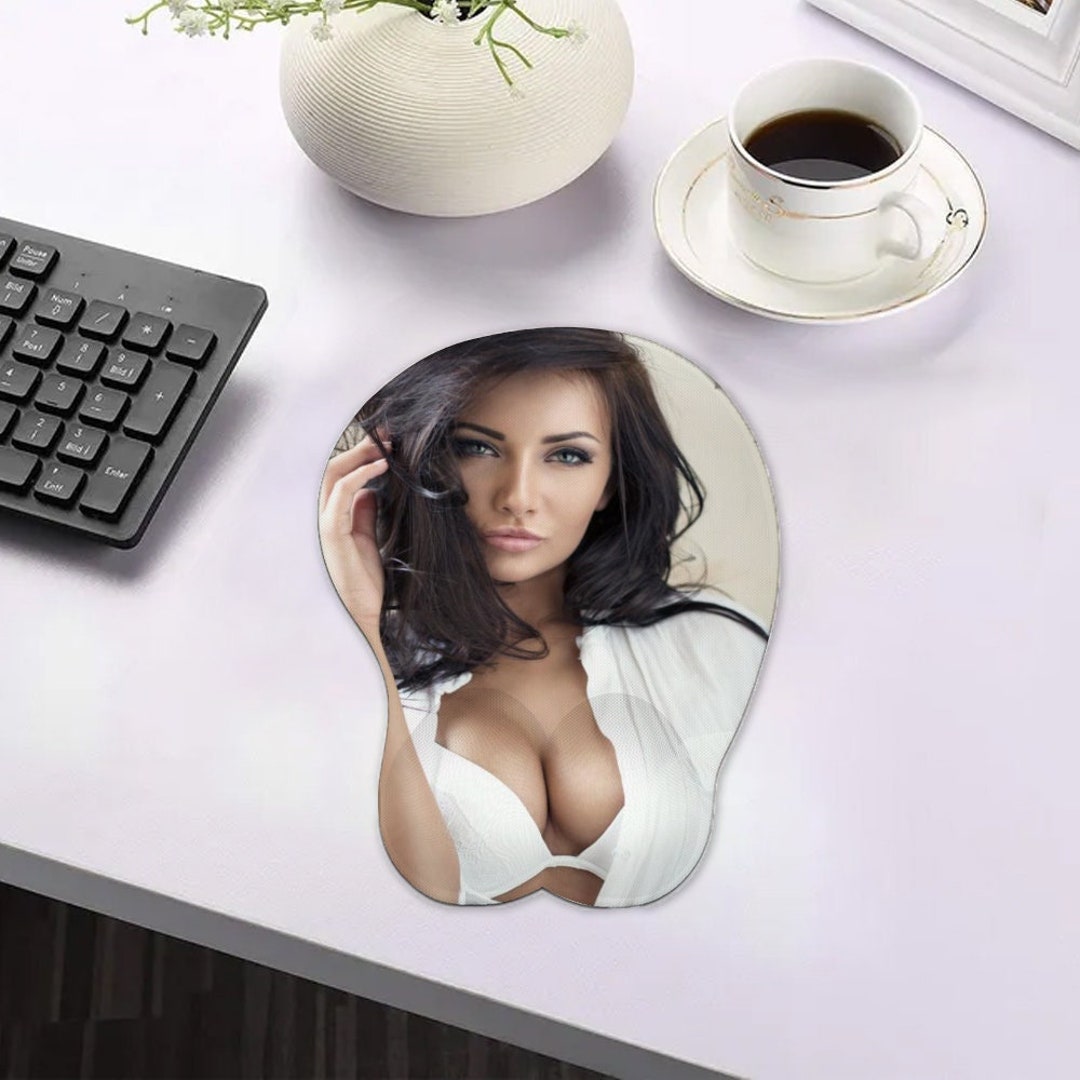 3D Boob Mousepad Sexy Oppai Mousepad With Wrist Support Etsy