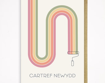 Cartref Newydd - Welsh New Home Card