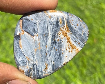 Awesome Quality Pietersite Cabochon, Natural Pietersite Gemstone, pietersite loose stone for jewelry making 50 Cts. {31x39x6}mm