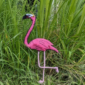 Felt Flamingo, Felt Ornament, Flamingo Stuffed Animals
