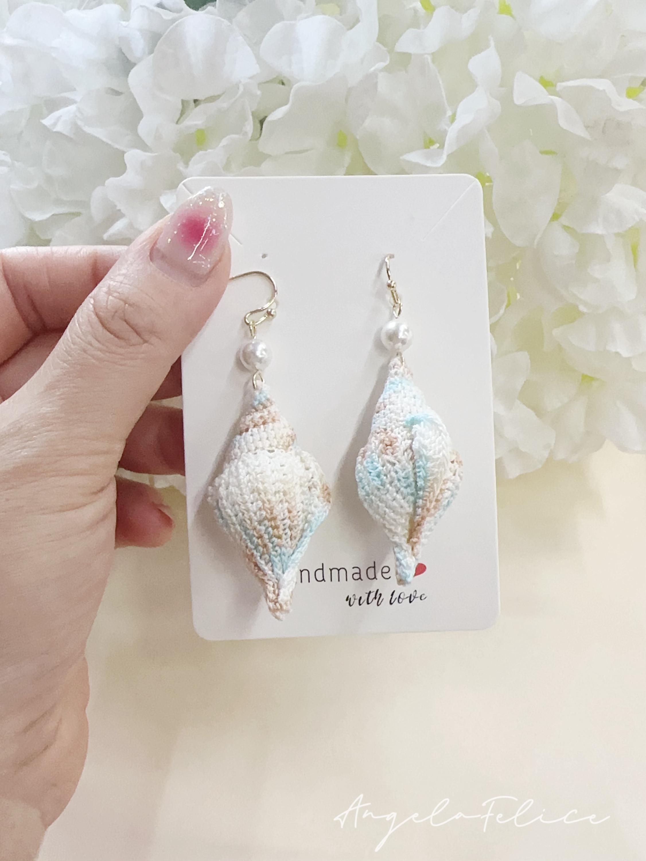 Orecchini Pendenti A Conchiglia – Lega Di Rame – Tema Marino, Lunghi 4,5 Cm – Regalo Per Donna - 2