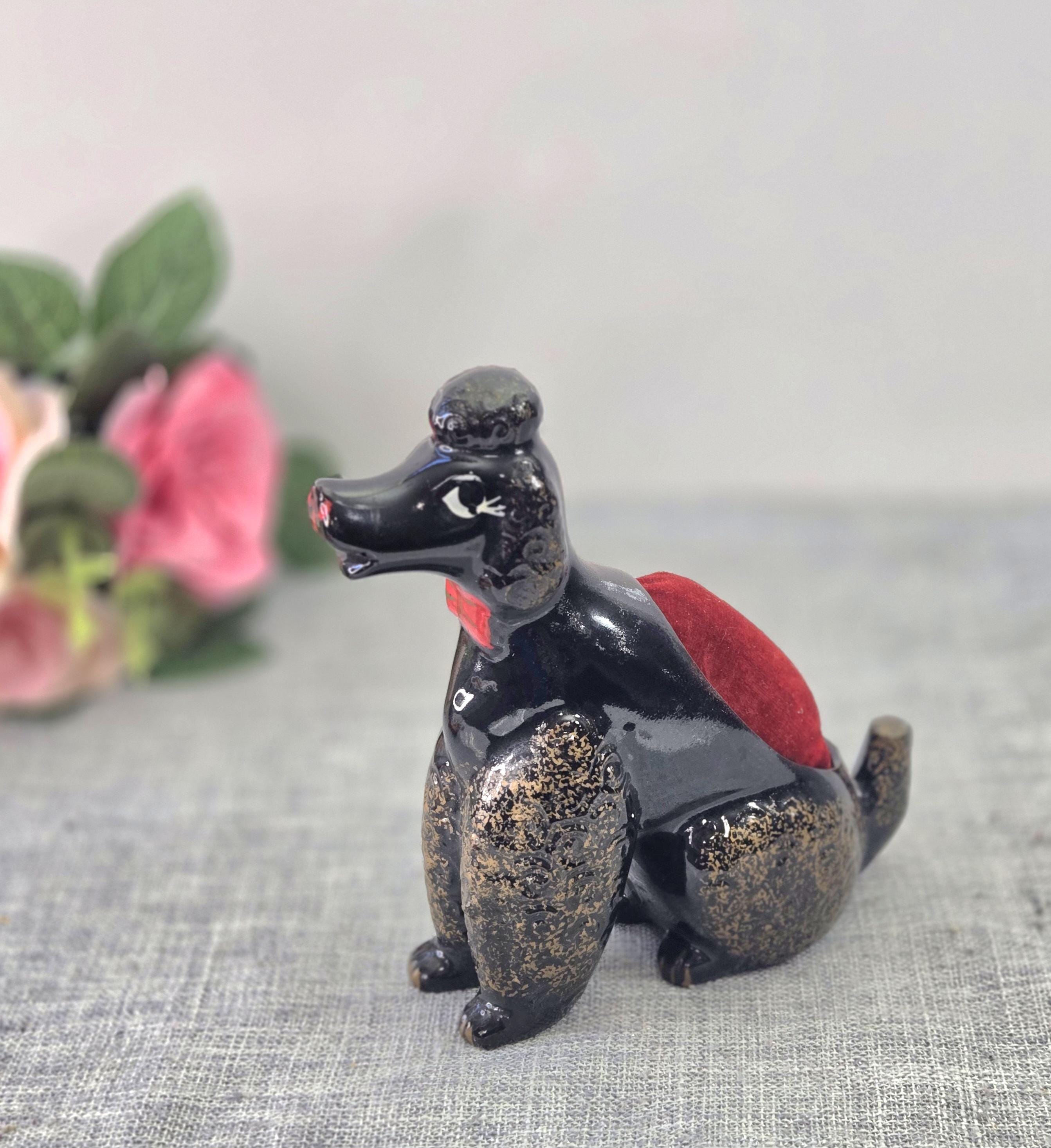 Vintage Dog Pin Cushion - Etsy