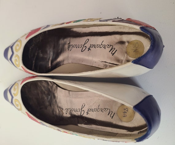 Margaret Jerrold vintage 1980s leather shoes size… - image 9