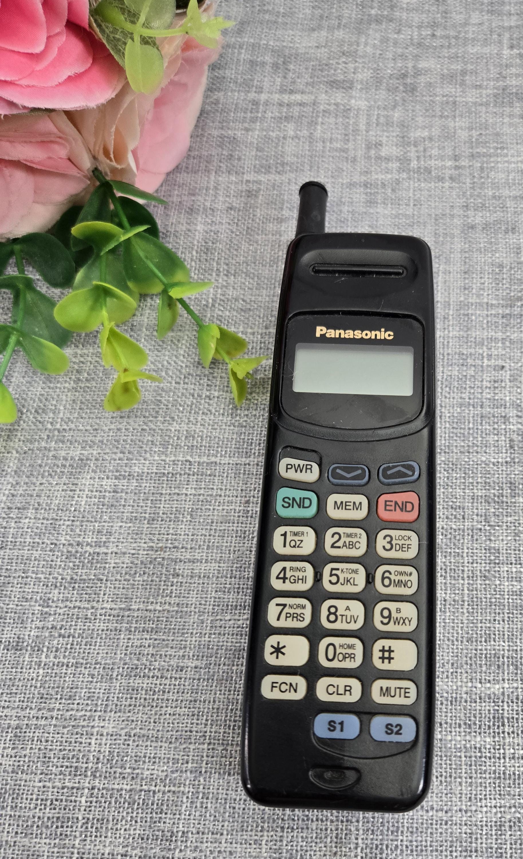 Vintage Panasonic EB-H63 Rare 1997 Candybar Cell Phone - Etsy