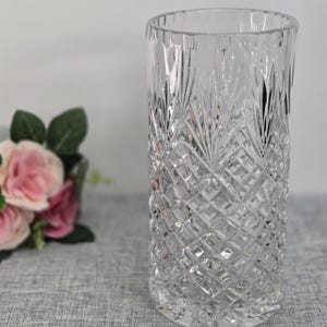 Irena Crystal Vase - Etsy