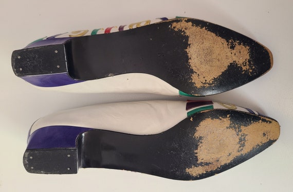 Margaret Jerrold vintage 1980s leather shoes size… - image 7