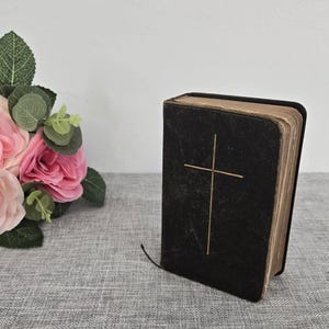 The Book of Common Prayer and Hymn Book 1938 Black Leather Hardcover