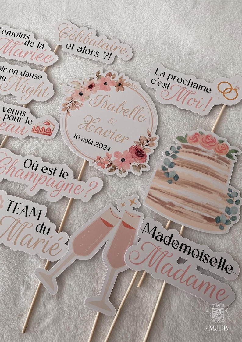 accessoires photobooth mariage, accessoires photomaton mariage, accessoires coin photo mariage, team de la mariée, team du marié, accessoires personnalisés mariage,accessoires photobooth, accessoires personnalisés photobooth, photobooth mariage