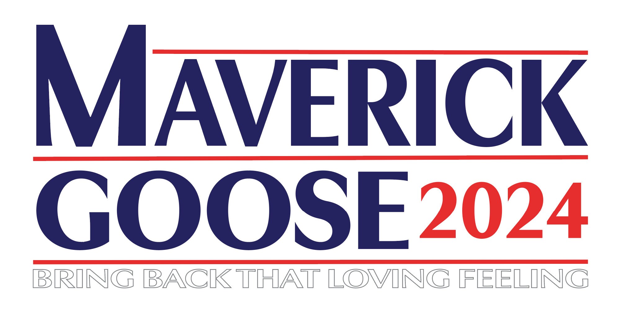 Red White Blue Maverick Goose 2025 SVG Etsy