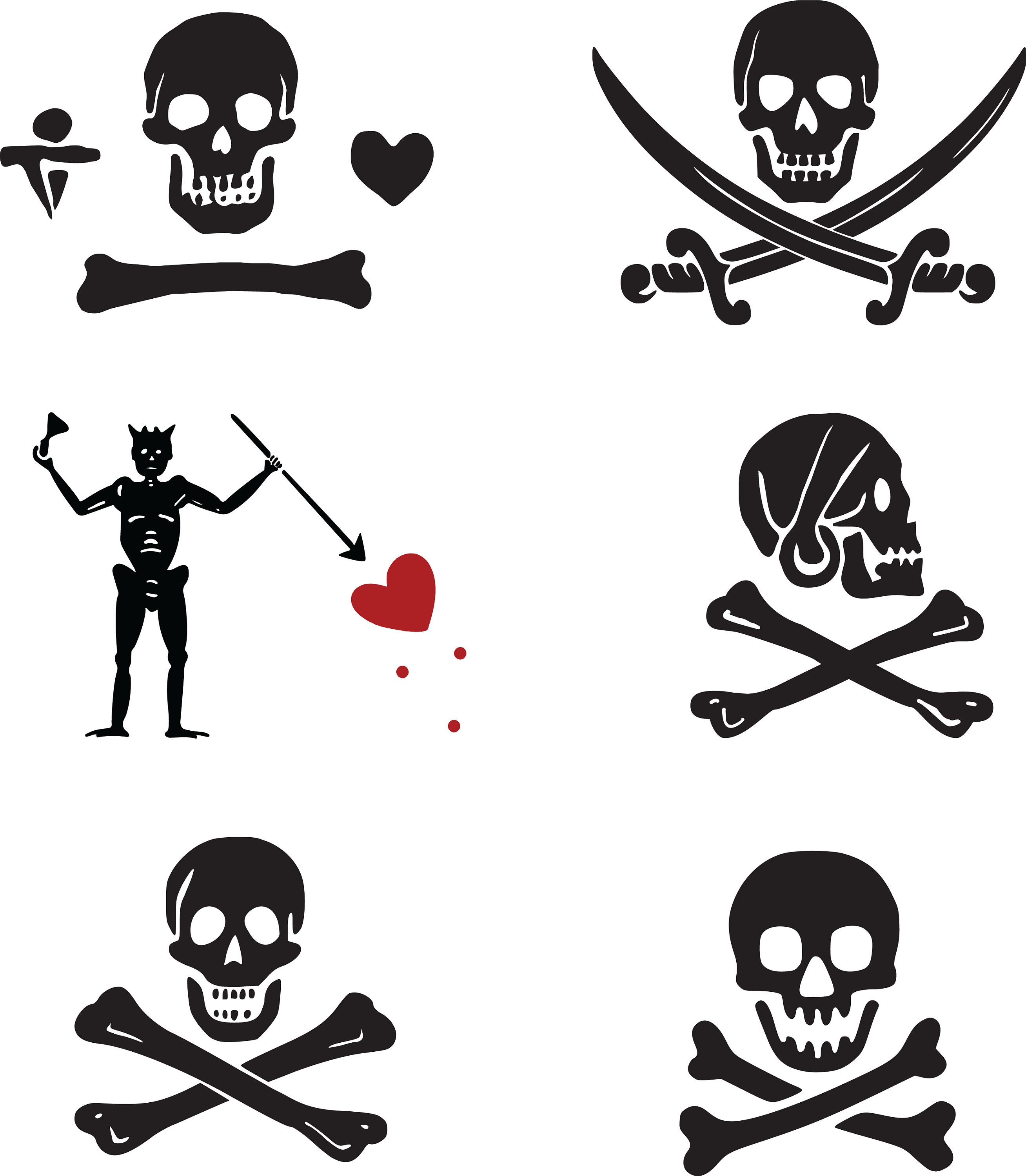 Famous Pirates Flag Symbols Etsy famous-pirates-flag-symbols-etsy